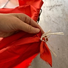 紅白の垂れ幕No.1、垂れ幕、店頭販売用、赤白の画像