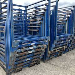 岡田工業 ネスティングラック ネステナー ラック 鉄ラック スチールラック パレット 産業廃棄物 スクラップ リサイクル フォークリフトの画像