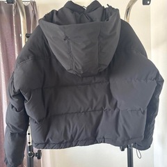 JEANASIS ジーナシス ダウンジャケット ショート丈 黒の画像