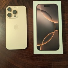 iPhone 16 Pro 256GB Gold Titanium
の画像