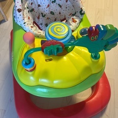 歩行器　はらぺこあおむし　おもちゃの画像