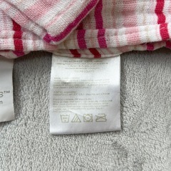 aden + anais ストライプおくるみの画像