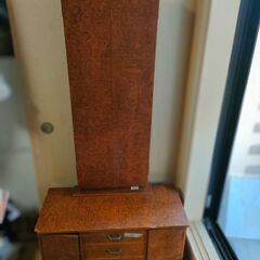 大型三面鏡　ドレッサー　鏡台　和家具　昭和レトロの画像