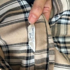 【Samansa Mos2 blue】チェックシャツの画像