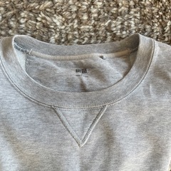 ユニクロ　定番スウェット　グレー＆ネイビーセット　美品の画像