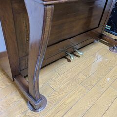 河合楽器64鍵盤アップライトピアノ（昭和24年制製）の画像