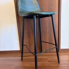 カウンターチェア2脚【江戸川区内なら届けます】の画像
