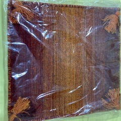 【新品】ギャッベ チェアパッド 約40×40cm 1枚の画像