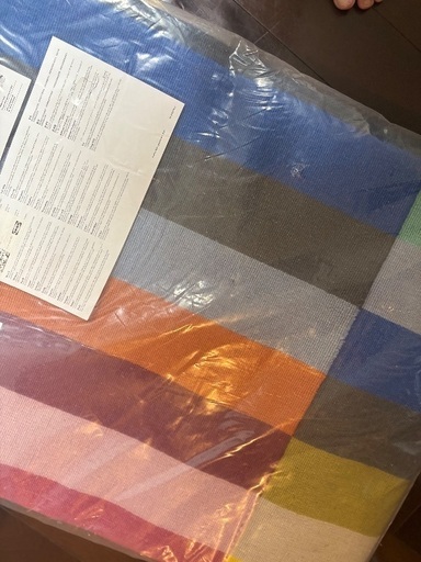 IKEA HALVED ハルヴド ラグ 170x240 cm 職人の丁寧な手織　HALO