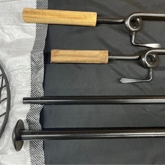 ファイヤースタンド ブラック 無骨の画像