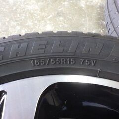 軽自動車用15インチタイヤホイル４本セットの画像