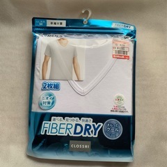 CLOSSHI 半袖V首　2枚組2パック　計４枚　サイズM の画像