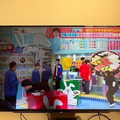55インチテレビ　シャープAQUOS　の画像