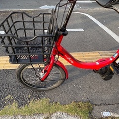 中古20インチYAMAHA電動アシスト自転車　12.3Ah 大阪の画像