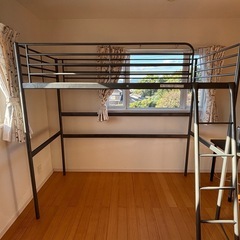 IKEA イケア ベッドの画像