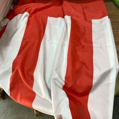 紅白の垂れ幕、No.2、垂れ幕、小売販売飾りの画像