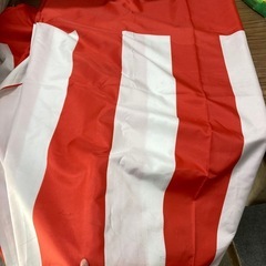 紅白の垂れ幕、No.2、垂れ幕、小売販売飾りの画像