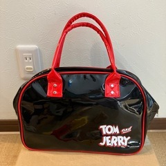 新品！トムとジェリー　エナメルバッグの画像