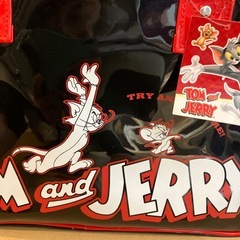 新品！トムとジェリー　エナメルバッグの画像