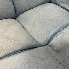 NITORI ソファ　デニム生地の画像