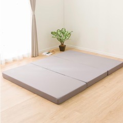 ニトリ　三つ折りボリュームマットレス　10cm　シングルの画像