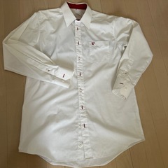 ✨美品✨上宮高校　長袖カッターシャツ　Lサイズの画像