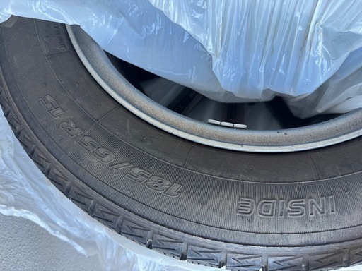 【去年購入】スタッドレス4本セット　TOYO OBSERVE GIZ3 オブザーブギズスリー 185/65R15
 冬タイヤ