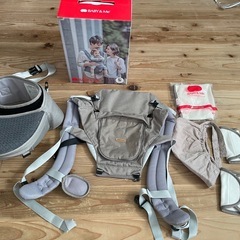 [美品]baby＆me だっこひ抱っこ紐の画像