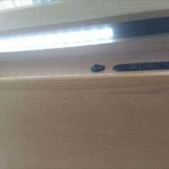 札幌市近郊にお住まいの方限定！送料無料！シングルすのこベッド コンセント、照明、宮棚付きの画像