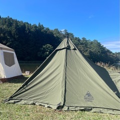 ワンポールテントの画像