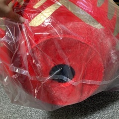 未使用品　高崎だるま 赤 20号 62x59x67cmの画像