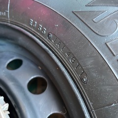 ハイエース レジアスエーススタッドレスタイヤホイールセットの画像