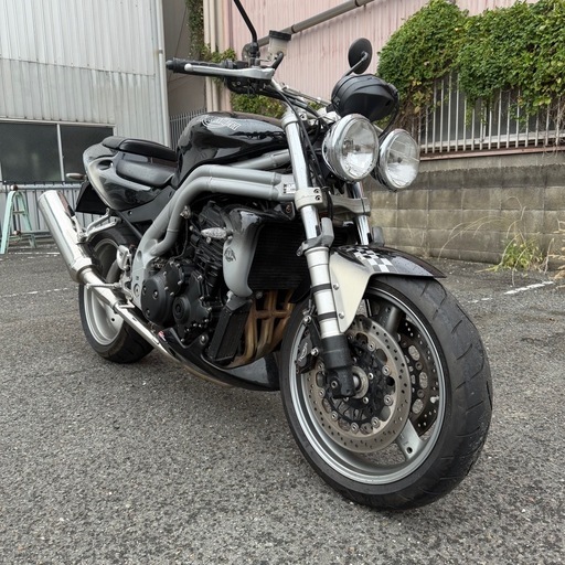 トライアンフ　スピードトリプル955i 車検たっぷり　動画あり　大阪