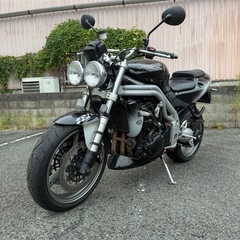 トライアンフ　スピードトリプル955i 車検たっぷり　動画あり　大阪の画像