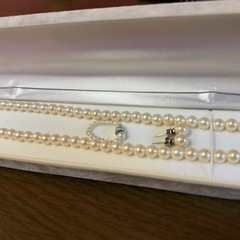 真珠 アクセサリーセット
 の画像