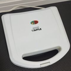 ワッフルメーカー　ホットケーキミックスを使えば簡単におしゃれなおやつもできます。の画像