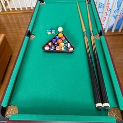 ビリヤード台　インテリアサイズの画像