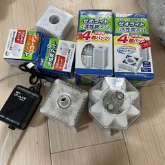 エアーポンプ　フィルター付きの画像