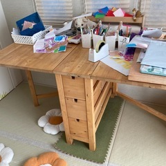 KEAイケアNORDEN ノールデン ゲートレッグテーブルの画像