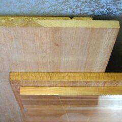 R棚板　４５０×４５０ 18mm　レッドパイン集成材　他　３枚　DIYの画像