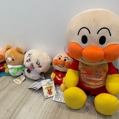 アンパンマン ちいかわ ラッコ 犬 のぬいぐるみセット‼️の画像