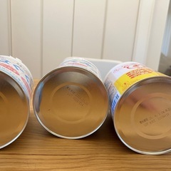 粉ミルク/はぐくみ2缶/ぴゅあ1缶/缶ミルク/3缶セットの画像