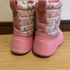 【無料❗️屋外で一度試しばき、洗濯済み】16cmスノーブーツ  の画像