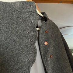 ウール100%レディースコートの画像