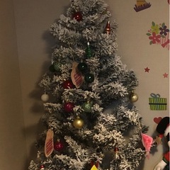 ニトリ　ハーフクリスマスツリーの画像