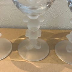 ディズニー　ワイングラス　4つの画像