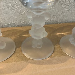 ディズニー　ワイングラス　4つの画像