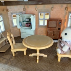 シルバニアファミリー　赤い屋根ね大きなお家の画像