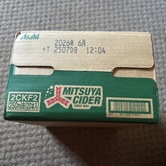 ［アミューズメント商品］三ツ矢サイダー250ml✖️20本入りの画像