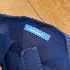 ファミリア　コーデュロイジャンパースカートの画像